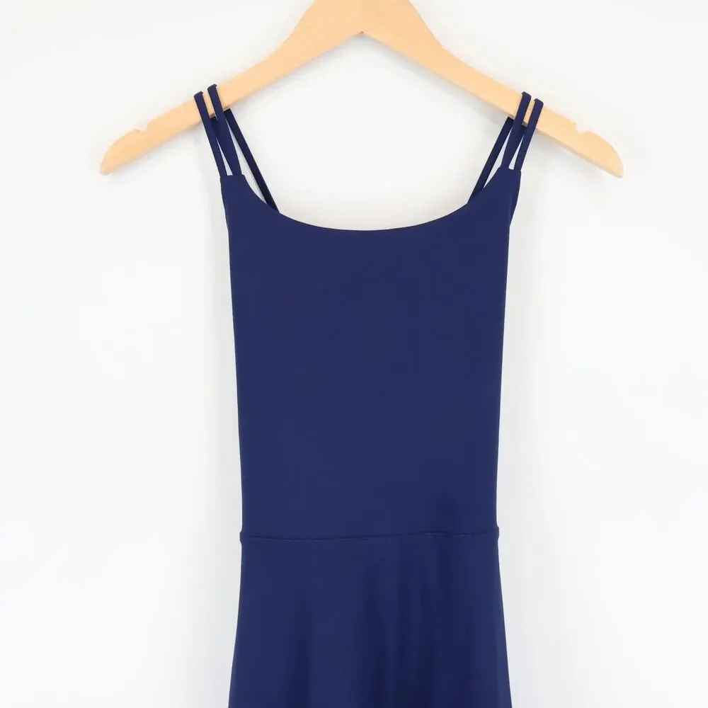 NWT J.Crew Crewcuts Girls' Cross-Back Active Dress Antique Navy Blue Size 16